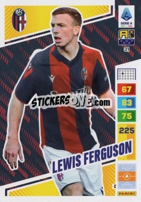 Sticker Lewis Ferguson - Calciatori 2023-2024. Adrenalyn XL
 - Panini