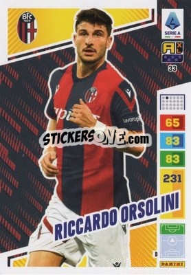 Cromo Riccardo Orsolini - Calciatori 2023-2024. Adrenalyn XL
 - Panini