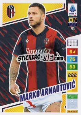 Sticker Marko Arnautovic - Calciatori 2023-2024. Adrenalyn XL
 - Panini