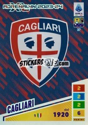 Sticker Logo - Calciatori 2023-2024. Adrenalyn XL
 n. 37 - Panini