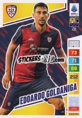 Sticker Edoardo Goldaniga - Calciatori 2023-2024. Adrenalyn XL
 - Panini