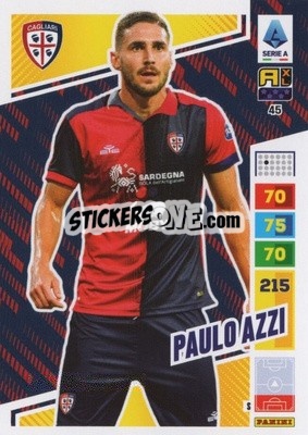 Sticker Paulo Azzi - Calciatori 2023-2024. Adrenalyn XL
 - Panini
