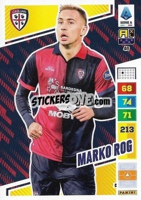 Sticker Marko Rog - Calciatori 2023-2024. Adrenalyn XL
 - Panini