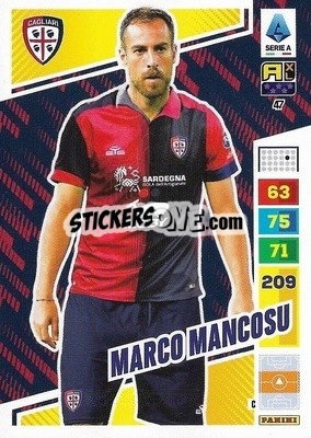 Figurina Marco Mancosu - Calciatori 2023-2024. Adrenalyn XL
 - Panini