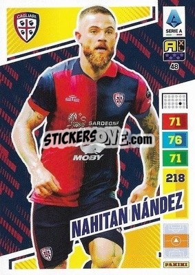 Sticker Nahitan Nández - Calciatori 2023-2024. Adrenalyn XL
 n. 48 - Panini