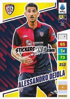 Sticker Alessandro Deiola - Calciatori 2023-2024. Adrenalyn XL
 - Panini
