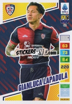 Sticker Gianluca Lapadula - Calciatori 2023-2024. Adrenalyn XL
 - Panini
