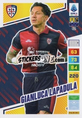 Cromo Gianluca Lapadula - Calciatori 2023-2024. Adrenalyn XL
 - Panini