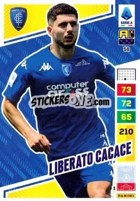 Sticker Liberato Cacace - Calciatori 2023-2024. Adrenalyn XL
 - Panini