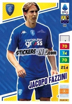 Cromo Jacopo Fazzini - Calciatori 2023-2024. Adrenalyn XL
 - Panini