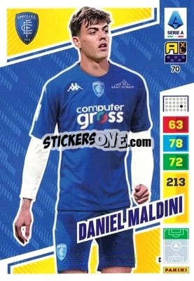 Sticker Daniel Maldini - Calciatori 2023-2024. Adrenalyn XL
 - Panini