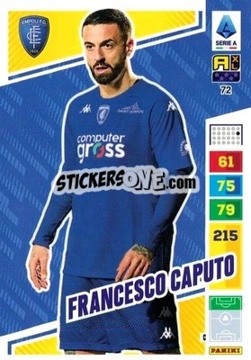 Cromo Francesco Caputo - Calciatori 2023-2024. Adrenalyn XL
 - Panini