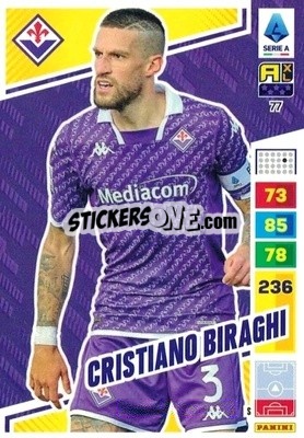 Figurina Cristiano Biraghi - Calciatori 2023-2024. Adrenalyn XL
 - Panini