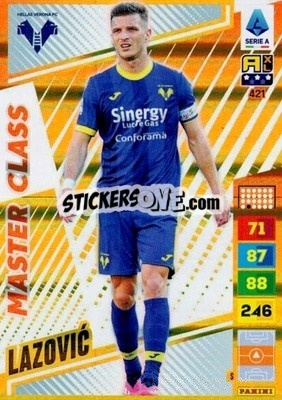 Sticker Darko Lazović - Calciatori 2023-2024. Adrenalyn XL
 n. 421 - Panini
