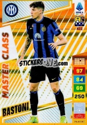 Sticker Alessandro Bastoni - Calciatori 2023-2024. Adrenalyn XL
 n. 422 - Panini