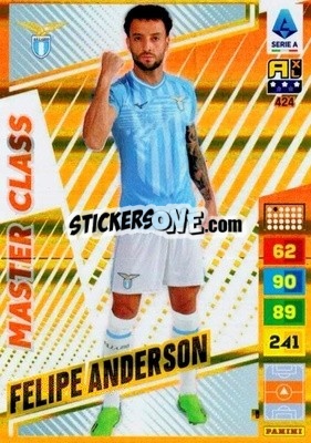 Sticker Felipe Anderson - Calciatori 2023-2024. Adrenalyn XL
 n. 424 - Panini