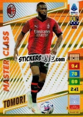 Sticker Fikayo Tomori - Calciatori 2023-2024. Adrenalyn XL
 n. 426 - Panini