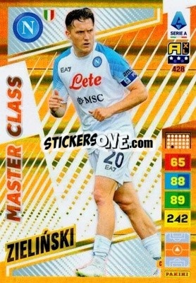 Sticker Piotr Zieliński - Calciatori 2023-2024. Adrenalyn XL
 n. 428 - Panini