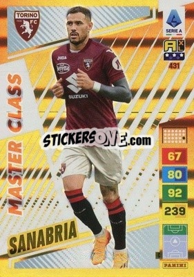Sticker Antonio Sanabria - Calciatori 2023-2024. Adrenalyn XL
 n. 431 - Panini