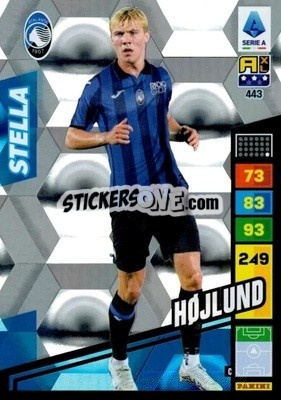 Sticker Rasmus Højlund - Calciatori 2023-2024. Adrenalyn XL
 n. 443 - Panini