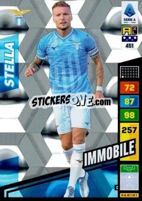 Sticker Ciro Immobile - Calciatori 2023-2024. Adrenalyn XL
 n. 451 - Panini