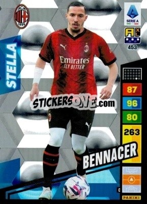 Sticker Ismaël Bennacer - Calciatori 2023-2024. Adrenalyn XL
 - Panini