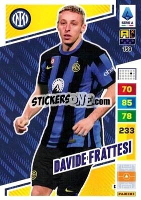 Figurina Davide Frattesi - Calciatori 2023-2024. Adrenalyn XL
 - Panini