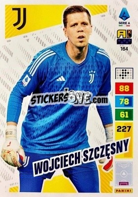 Sticker Wojciech Szczęsny - Calciatori 2023-2024. Adrenalyn XL
 n. 164 - Panini
