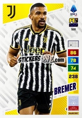 Sticker Bremer - Calciatori 2023-2024. Adrenalyn XL
 - Panini