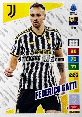 Sticker Federico Gatti - Calciatori 2023-2024. Adrenalyn XL
 - Panini