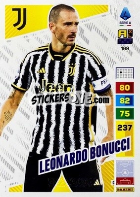 Sticker Leonardo Bonucci - Calciatori 2023-2024. Adrenalyn XL
 - Panini