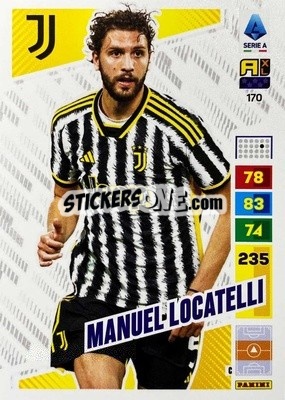 Cromo Manuel Locatelli - Calciatori 2023-2024. Adrenalyn XL
 - Panini