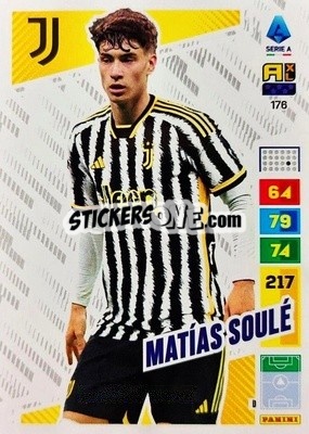 Cromo Matías Soulé - Calciatori 2023-2024. Adrenalyn XL
 - Panini