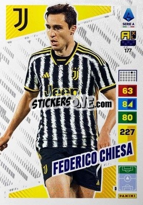 Sticker Federico Chiesa - Calciatori 2023-2024. Adrenalyn XL
 - Panini