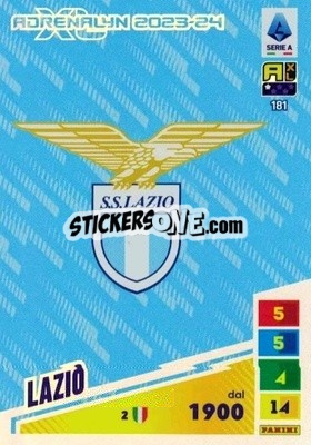 Sticker Logo - Calciatori 2023-2024. Adrenalyn XL
 n. 181 - Panini