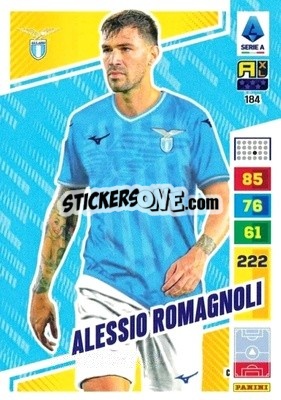 Sticker Alessio Romagnoli - Calciatori 2023-2024. Adrenalyn XL
 n. 184 - Panini