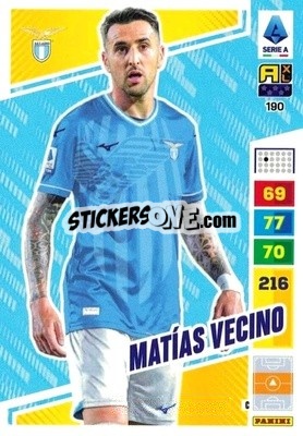 Sticker Matías Vecino - Calciatori 2023-2024. Adrenalyn XL
 n. 190 - Panini