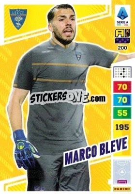Sticker Marco Bleve - Calciatori 2023-2024. Adrenalyn XL
 - Panini