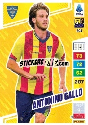 Sticker Antonino Gallo - Calciatori 2023-2024. Adrenalyn XL
 - Panini