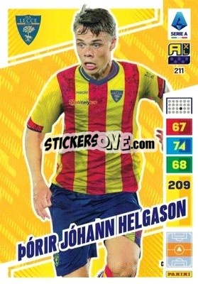 Cromo Þórir Jóhann Helgason - Calciatori 2023-2024. Adrenalyn XL
 - Panini