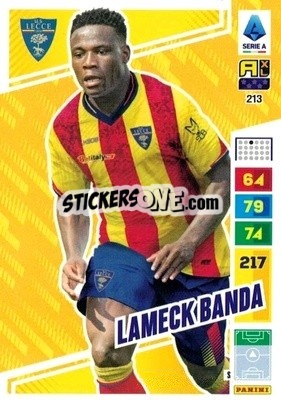 Sticker Lameck Banda - Calciatori 2023-2024. Adrenalyn XL
 - Panini