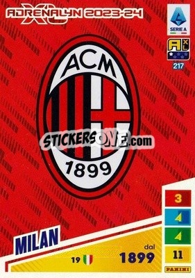 Cromo Logo - Calciatori 2023-2024. Adrenalyn XL
 - Panini