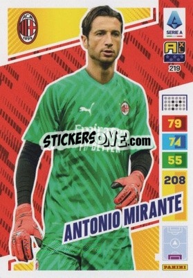 Sticker Antonio Mirante - Calciatori 2023-2024. Adrenalyn XL
 - Panini
