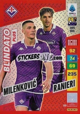 Sticker Nikola Milenković / Luca Ranieri - Calciatori 2023-2024. Adrenalyn XL
 - Panini