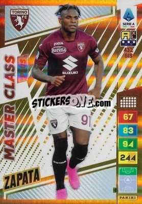 Sticker Duván Zapata - Calciatori 2023-2024. Adrenalyn XL
 n. 432bis - Panini