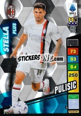Sticker Christian Pulisic - Calciatori 2023-2024. Adrenalyn XL
 n. 443bis - Panini