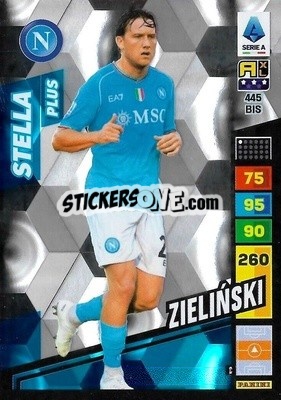 Sticker Piotr Zieliński - Calciatori 2023-2024. Adrenalyn XL
 n. 445bis - Panini
