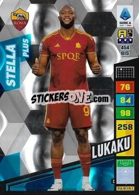 Sticker Romelu Lukaku - Calciatori 2023-2024. Adrenalyn XL
 n. 454bis - Panini