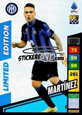 Sticker Lautaro Martinez - Calciatori 2023-2024. Adrenalyn XL
 n. XXL-LAM - Panini