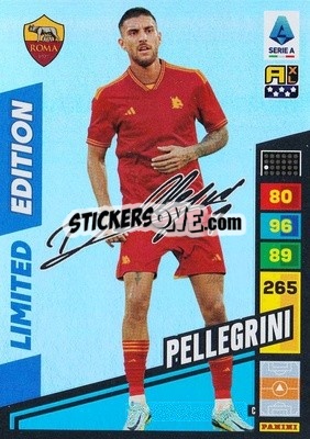 Sticker Lorenzo Pellegrini - Calciatori 2023-2024. Adrenalyn XL
 n. XXL-LOP - Panini